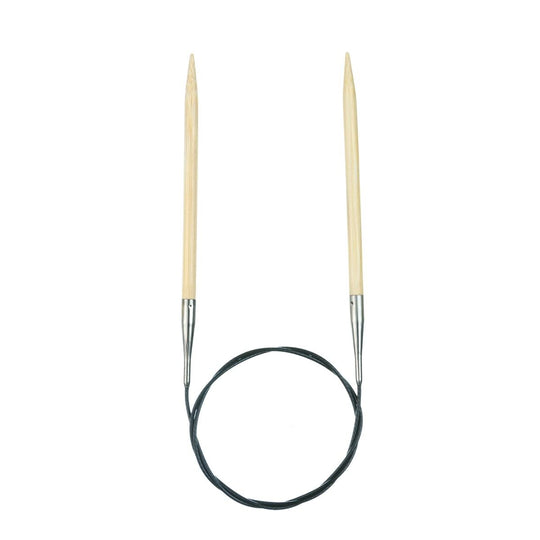 Bamboo Rundstricknadel - 60 cm - Hobbii