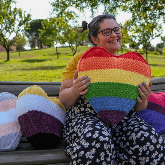 

Bisexual Pride - Herzkissen
5