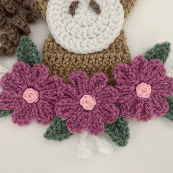 

Floral Horse Head - Applikation
2