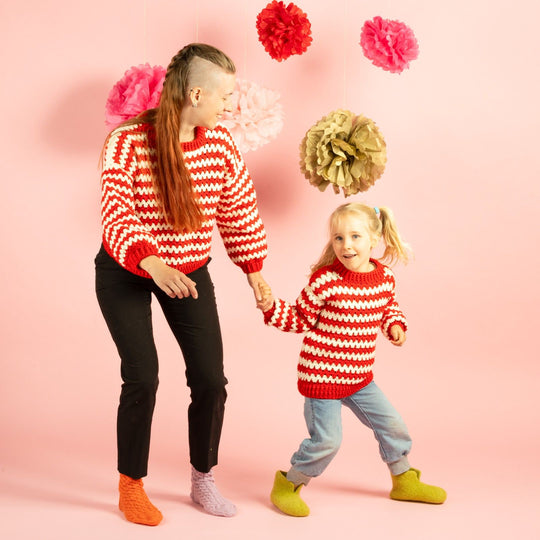 Candy Cane Stripes - Kinderpullover