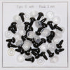 

Occhi con clip di sicurezza - 8 mm - Go Handmade
1