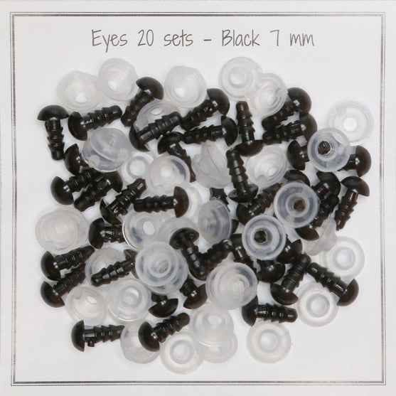 

Sicherheitsaugen - 7 mm - Go Handmade
1