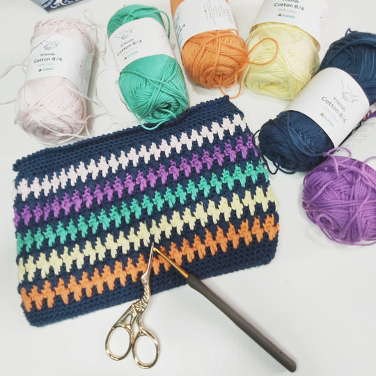 Multicolor - Kosmetiktasche und Geldbeutel