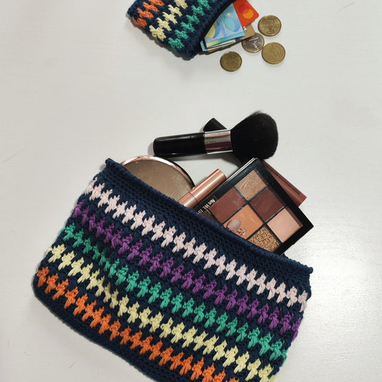 

Multicolor - Kosmetiktasche und Geldbeutel
3