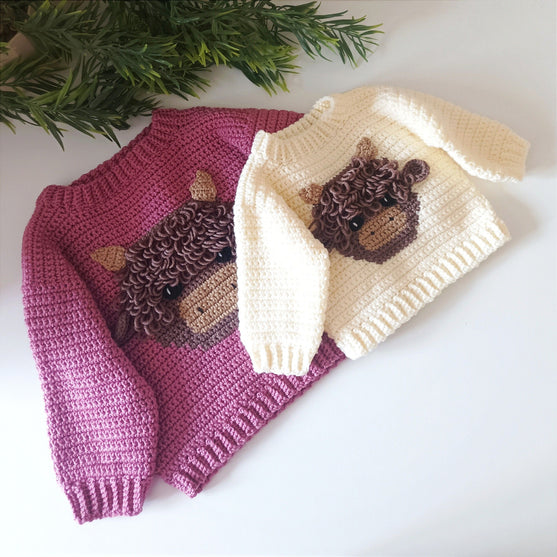 

Highland Cow - Kinderpullover
5