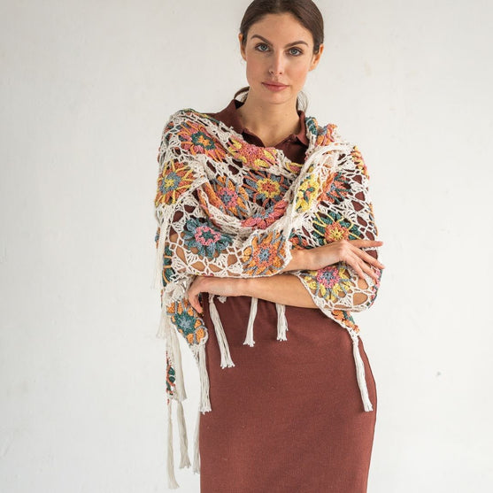 

8035-445 Flowerland - Tuch
1