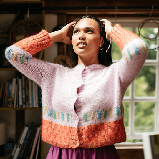 Kiln - Colourwork Cardigan