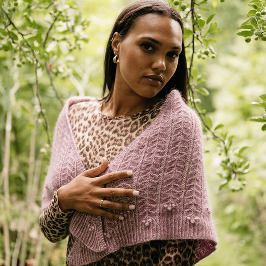 Muse Shawl - Strukturiertes Dreieckstuch
