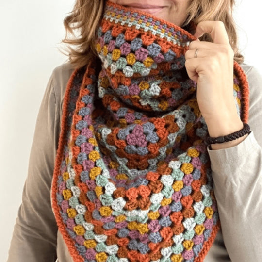 Rachel – Schlauchschal und Dreieckstuch