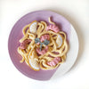 

Linguine mit Garnelen und Zitronen
1