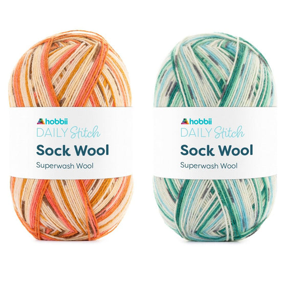 

Daily Stitch Sock Wool - Daily Stitch
1