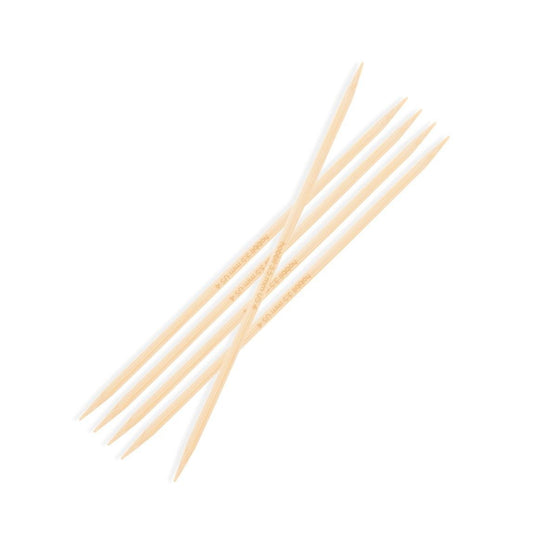 

Bamboo Strumpfstricknadeln - 15 cm - Hobbii
1