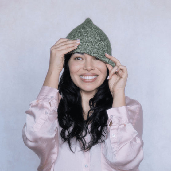 

Gumnut - Zopfmuster-Mütze
2