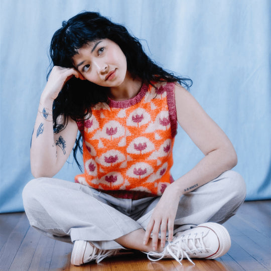 Quite Contrary - Farbmuster-Pullunder