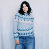 

Whim - Farbmuster-Pullover
6