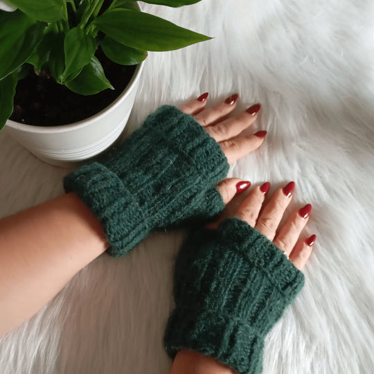 Forest Mittens - Fingerlose Handschuhe