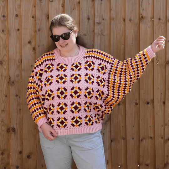 Boxy Bloom - Pullover