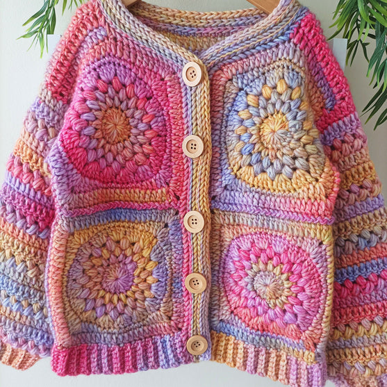 

Dahlia - Kinder-Cardigan
4