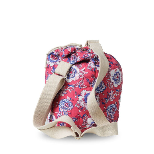 Gequiltete Zylinder-Umhängetasche - Hobbii