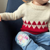 

Easy Santa Sweater Baby - Pullover
1