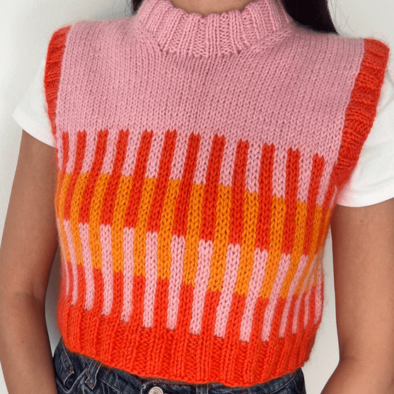 

Susie Striped Slipover - Pullunder
2