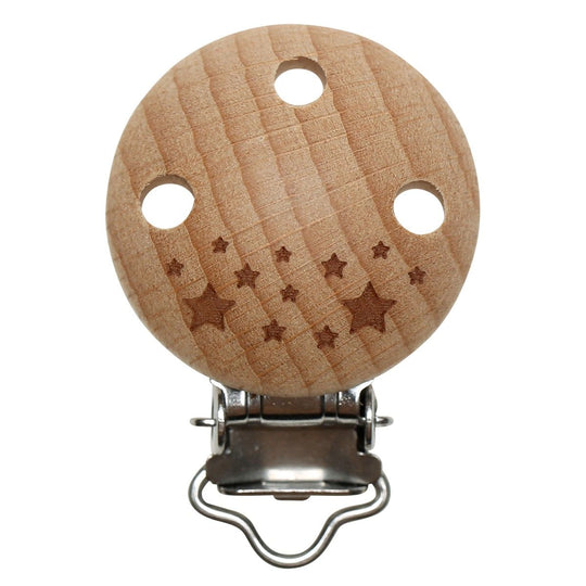 Hosenträgerclips mit Löchern - Rund - Go Handmade