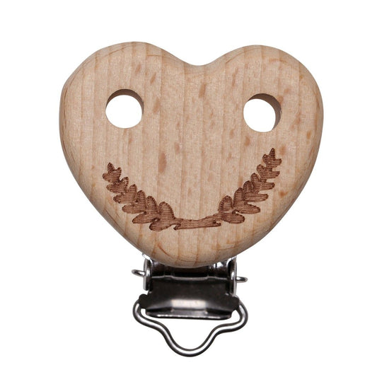 Hosenträgerclips mit Löchern - Herz - Go Handmade