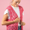 

Leaf Me On - Weste - Pink Collection
1