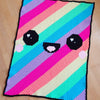 

Coperta - Kawaii Rainbow
1