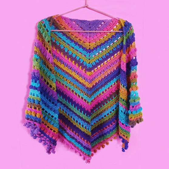 

Pompon Schal
3
