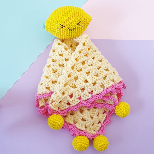 Kawaii Zitrone - Schmusetuch