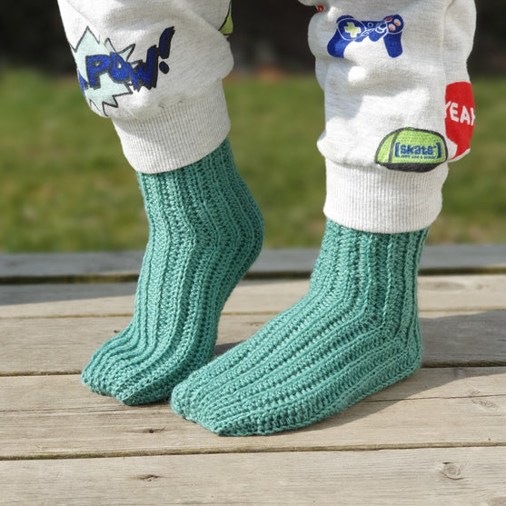

Easy Breezy Ribbing Socks - Kinderstrümpfe
1