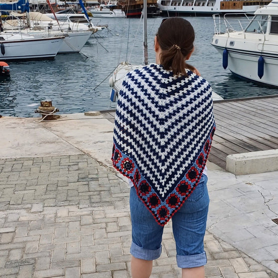 

Breton Granny - Dreieckstuch
3