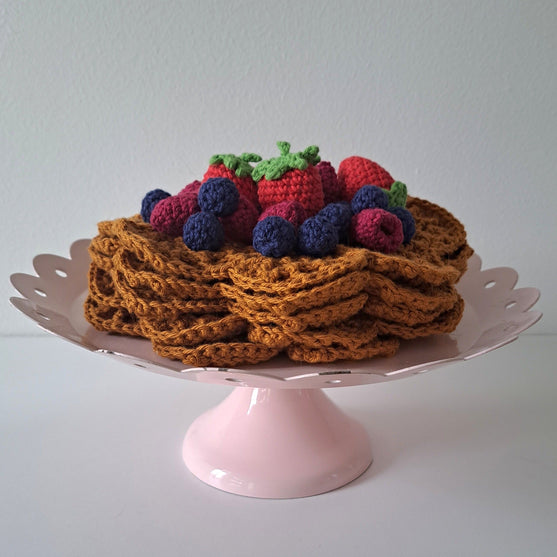 

Waffeln und Beeren
1