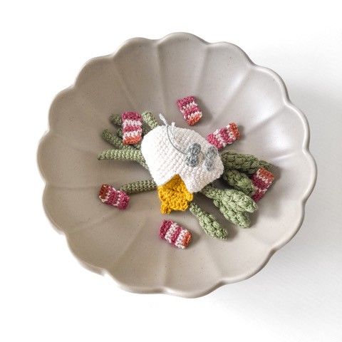 

Pochierte Eier & Spargel
2
