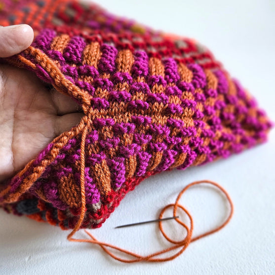 

Farverige Streger - Kissen
5