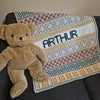 

Lullaby Name Mosaic - Personalisierte Babydecke
1