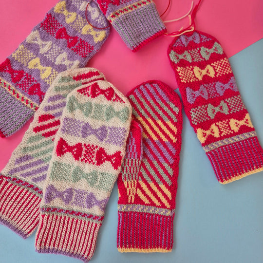 Bow Pop Mittens - Handschuhe
