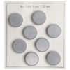 

Sonagli - Forma a disco - Grigio - Go Handmade
1