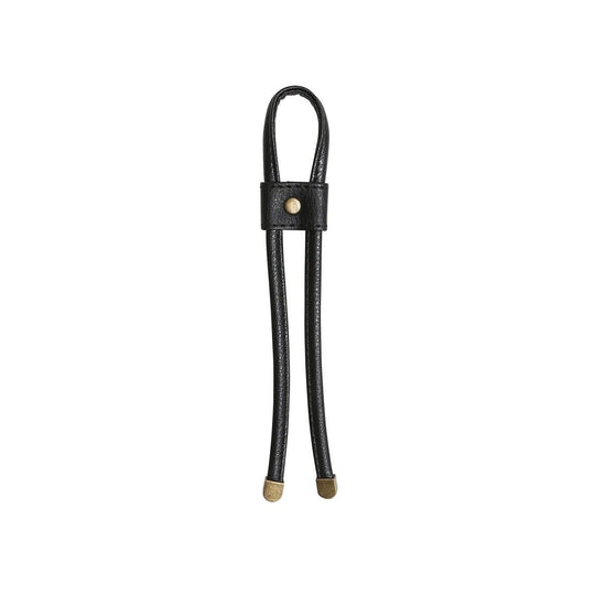 Taschenkordel - Schwarz/Bronze - Go Handmade