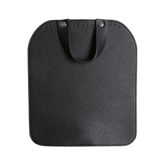 

Taschenklappe mit Magnetknopf - Black/Silver - Go Handmade
1