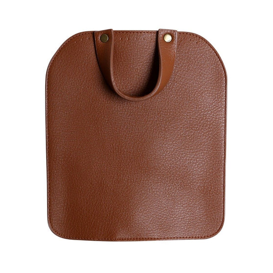 

Taschenklappe mit Magnetknopf - Braun/Bronze - Go Handmade
1