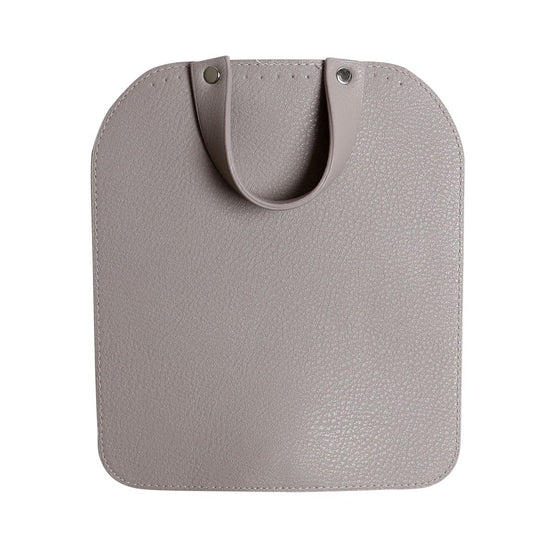 

Taschenklappe mit Magnetknopf - Beige/Silber - Go Handmade
1