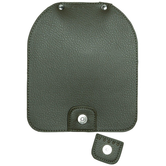 

Taschenklappe mit Magnetknopf - Green/Silver - Go Handmade
2