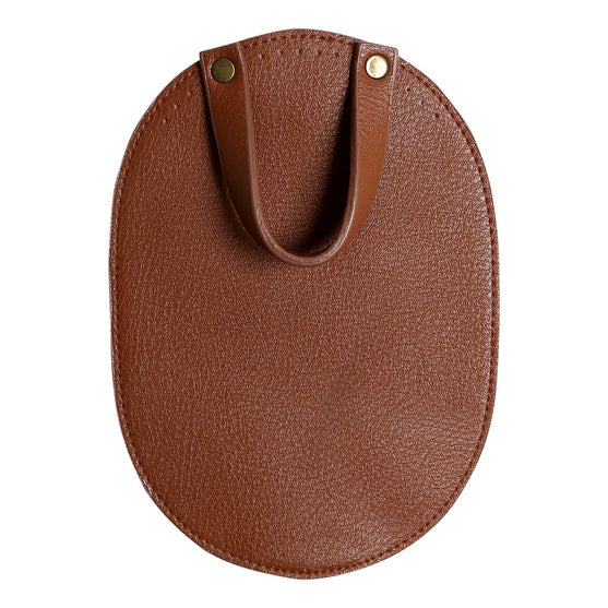 

Taschenklappe für Metallverschluss - Braun/Bronze - Go Handmade
1