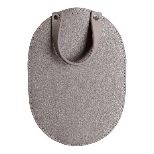 Taschenklappe für Metallverschluss - Beige/Silver - Go Handmade