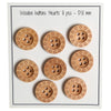 

Bottoni di legno - Cuori - 18 mm - Go Handmade
1