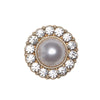

Bottoni in perla con pietra - Dorato - Diverse dimensioni - Go Handmade
2