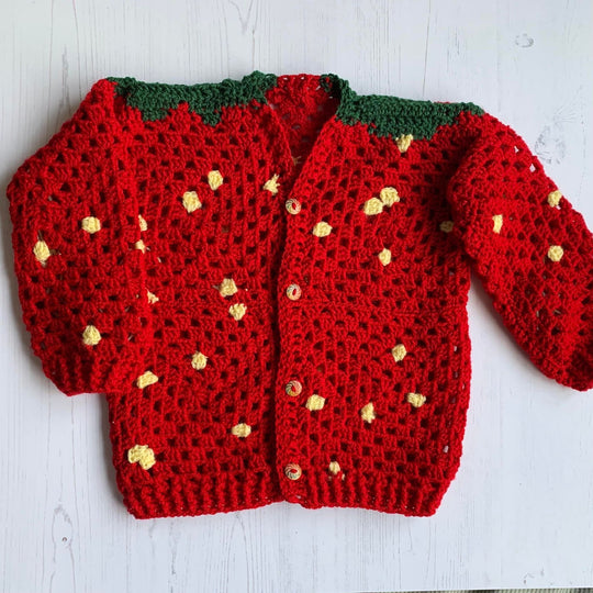 Strawberry - Kinder Cardigan