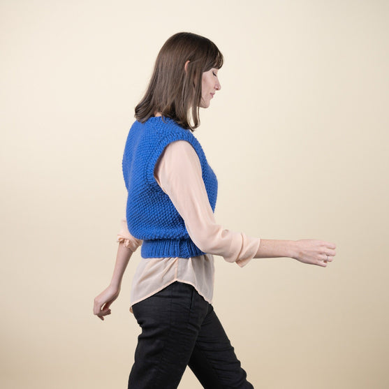 

Renee - Pullunder im Perlmuster
3